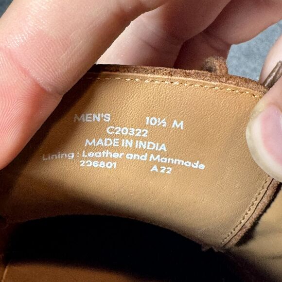 Cole Haan‎ Men's Warren Wing Tip Oxford Style C20322 British Tan Size 10.5 - Picture 8 of 8